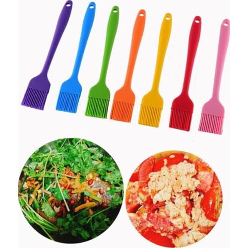 All One Integrated Silicone Brush Baking Barbecue Brush Cake Cream Barbecue Brush Baking Tool No Lint Easy Clean Kitchen Stuff