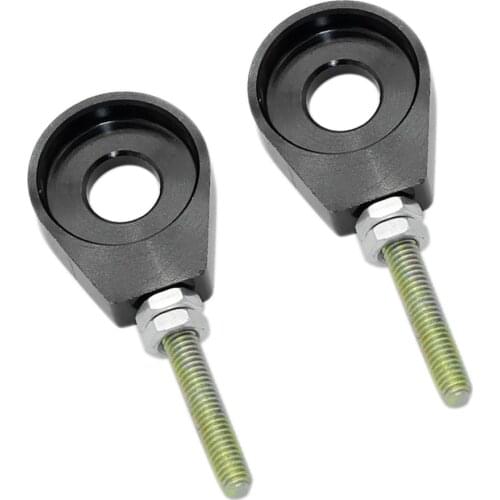 2pcs Chain Adjuster Tensioner Block For Pit Pro Quad Trail Dirt Bike ATV 12mm Chain Adjuster Tensioner Block Replacement