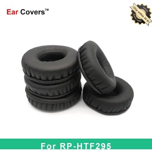 Ear Pads For Panasonic RP HTF295 RP-HTF295 Headphone Earpads Replacement Headset Ear Pad PU Leather Sponge Foam