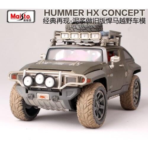 Maisto 1:18 HUMMER HX CONCEPT SUV Car Diecast Model Car Toy New In Box Free Shipping WITH TRACKING NUMBER 32133