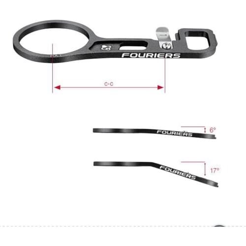 Fouriers Alloy DI2 Box Battery Mount Holder For Di2 EW90A EW90B Junction Adaptor 6 17 Degree 42mm 45mm 50mm 55mm 60 mm