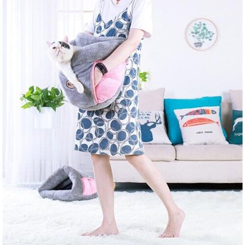 Pet Cat Dog House Kennel Plush Cotton Puppy Cave Sleeping Bed So Soft Mat Pad Warm Nest Winter Warm Cozy Bed For Pet Cat Dog