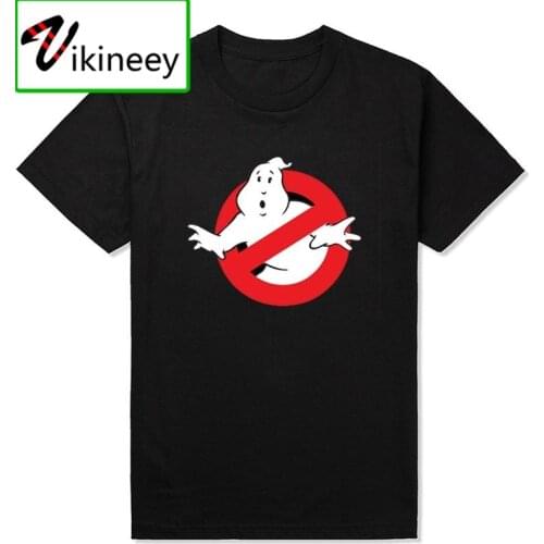 Fashion Summer Ghostbuster T Shirt Men Short Sleeve Movie Music Top Tees With Short Sleeve T-shirt Tops Camisa Free Shipping