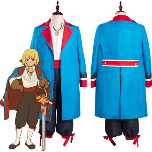 Game Ni no Kuni Cross Worlds Swordsman Cosplay Costume Outfits Halloween Carnival Suit