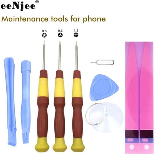 20PCS EENJEE Maintenance tools for phone For Iphone Samsung Huawei etc 8 In One