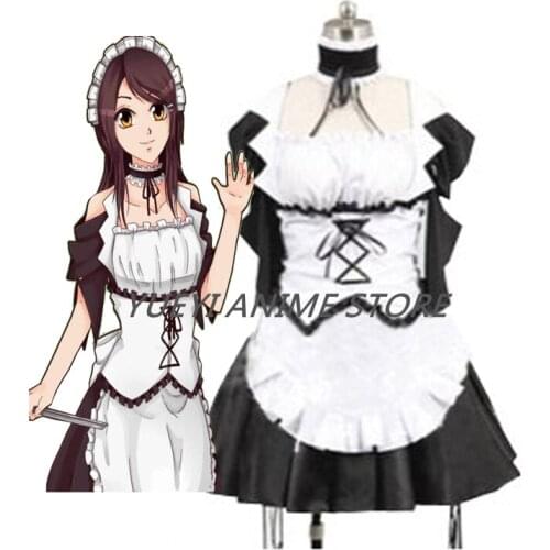 Kaichou Wa Maid-Sama Anime Ayuzawa Misaki maid outfit Cosplay Costume Custom Made