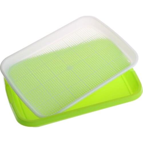 Seed Sprouter Tray Double-layer Soilless Culture Seeds Hydroponic Nursery Tray Dropship