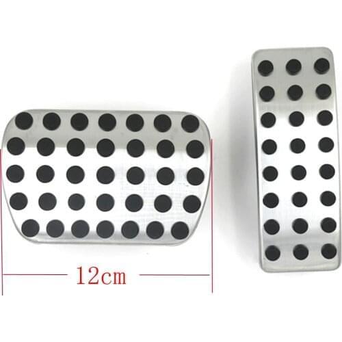 Stainless steel Car Pedal Pads Cover For Mercedes Benz A B CLA GLA GLE ML GL R W164 W166 X156 X164 X166 2012 - 2015