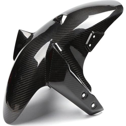 Carbon Fiber Motorcycle Front Fender Modification Mud Flaps Front Flares Mudguard Fairing Mug Guard for Yamaha MT09 FZ09 2014-18