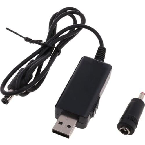 DC Boost Converter DC 5V to 9V 12V USB Step Up Power Supply Adapter with Display