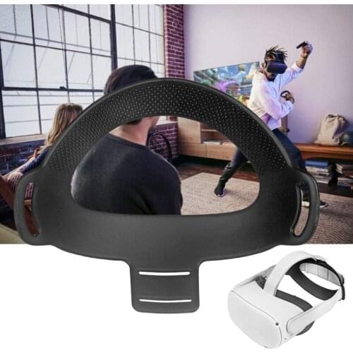 VR Helmet Head Strap Foam Pad For Oculus Quest 2 VR Headset Pressure-relieving Headband Cushion Mat For Quest2
