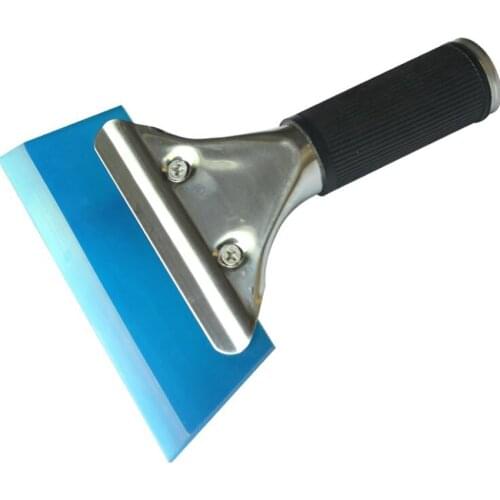 Window Squeegee Handheld Squeegee Cleaner with 13cm Rubber Blade, Wiper Cleaning Tool for Shower Door, Bathroom, Glass, Car