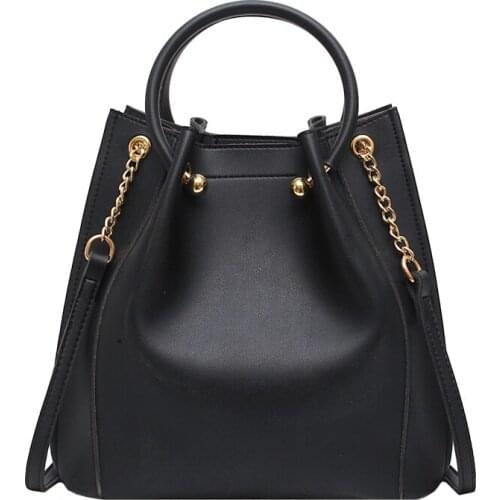 Women Soft Leather Handbags Simple Style Top-handle Tote Messenger Bags PU Shoulder Bag Crossbody Bag Handbag