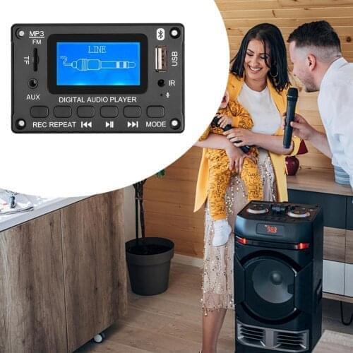LCD Lyrics Display Bluetooth Module LCD Screen Power Amplifier USB Player MP3 Decoder Board With Lyrics Display