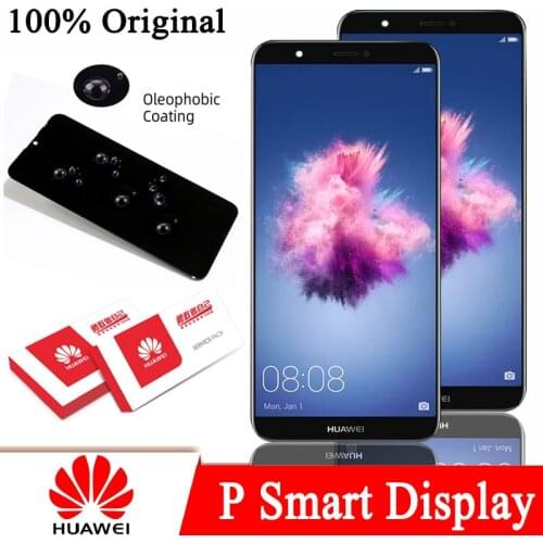 100% Original 5.65'' Display with Frame for Huawei P Smart/Enjoy 7S/FIG LA1 LX1 L21 L22 LCD Touch Screen Digitizer Repair Parts