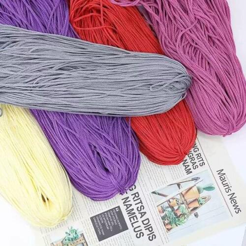 3pcs Light Bold Ice Wire Hook Hat Line Hook Bag Hand-woven Material Hollow Line Acrylic Rope DIY Line Thick Yarn for Knitting