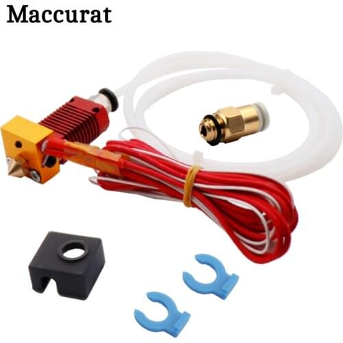 3D Full Metal J-head CR10 Hotend Extrude Hot End Kit for creality Ender-3/5 pro CR10 10s Bowden Extruder 12/24V 3D Printer Parts