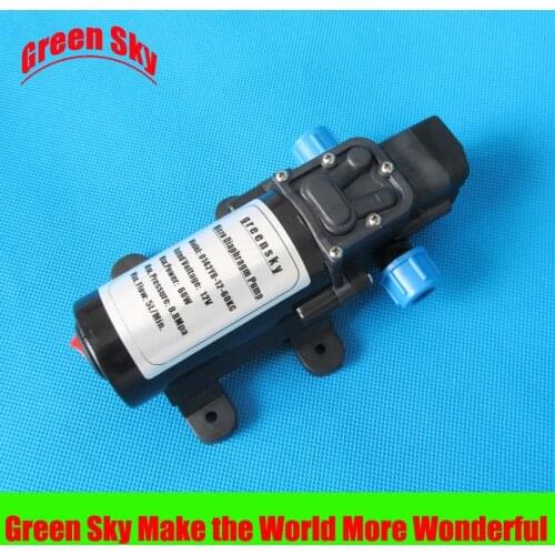 5l/min 60w automatic pressure switch type with on/off button and socket 12 volt diaphragm pump