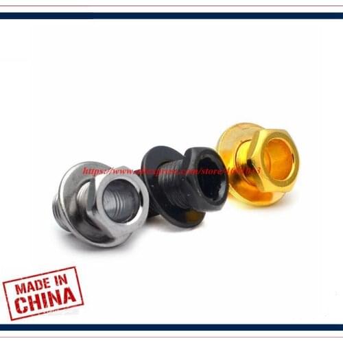 Guitar accessories - 6PCS Guitar string quasi-fixed screw gasket, fully closed button nut gasket - Guitar parts