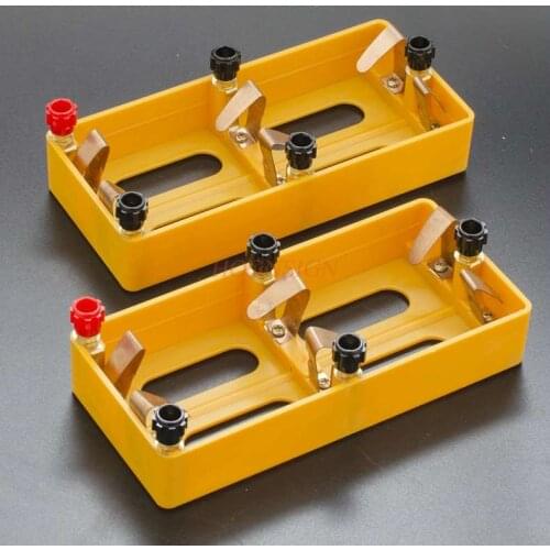 1 pcs No. 1 battery box large junior high school physics and electrical experiment equipment multiple binding posts four in one