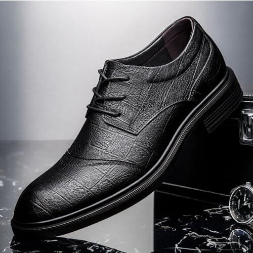 Brand Genuine Leather Luxury Oxford Mens Shoes Casual British Warm Winter Shoes for Business Formal Dress Plush Snow Big Size 50