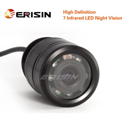 Erisin ES288 CMD 7 LED Night Vision Car Rear View Camera