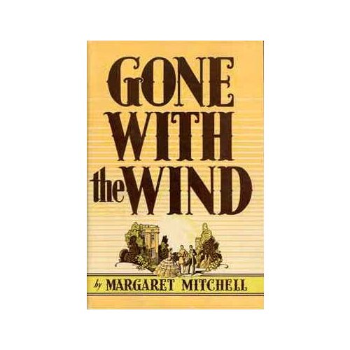 Gone With The Wind Book Cover Locket Necklace keyring silver & Bronze tone B0970