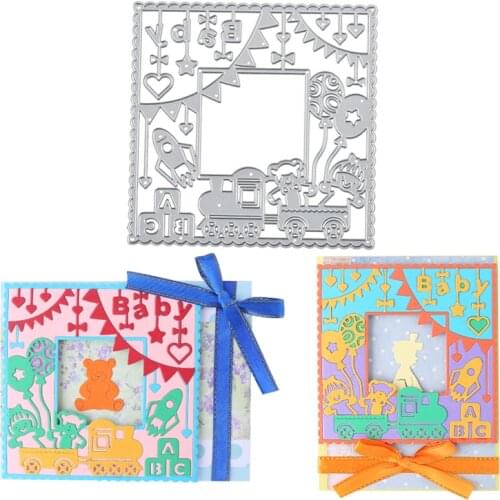 YaMinSanNiO Frame Dies Baby Room Metal Cutting Dies New 2019 for Craft Dies Scrapbooking Album Embossing Stencil Die Cut Decor
