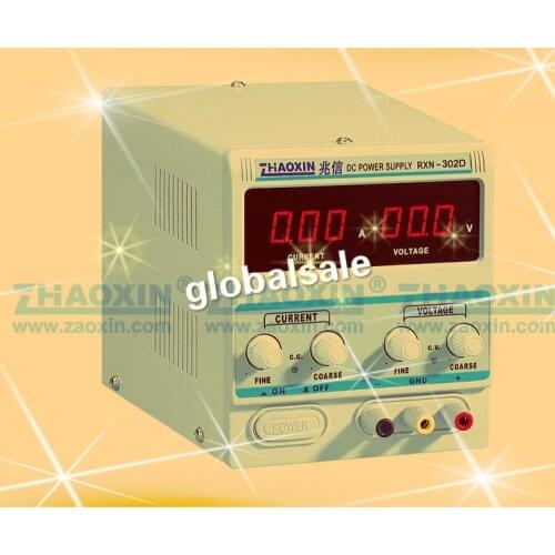 Zhaoxin All New RXN-302D Variable 30V 2A DC Power Supply Lab Grade