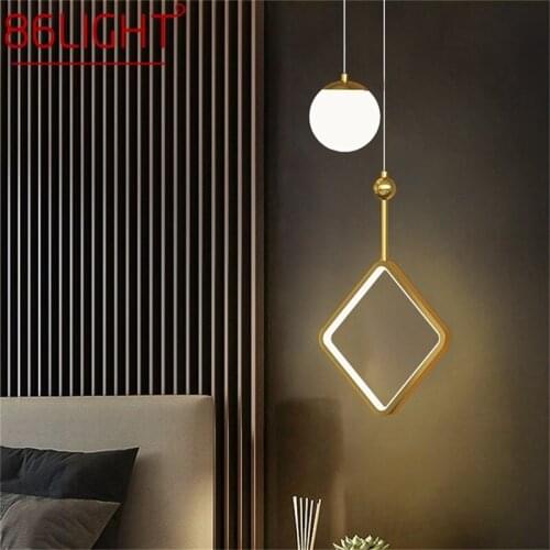 86LIGHT Nordic Pendant Light LED Modern Simple Lamp Fixtures Decorative For Home Living Room