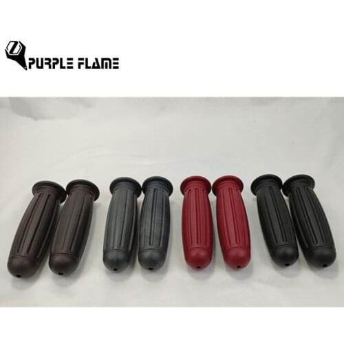 PUrple flame Handlebars For Motorcycles