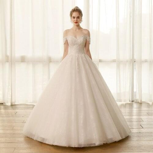 SL6819 real price plus size wedding dresses lace backless beads crystal wedding bridal gowns short sleeves vestidos de novia