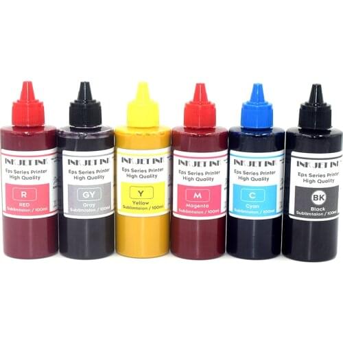 6Color *100ML 312XL 314XL 378XL 478XL 01U Heat Transfer Sublimation Ink for Epson Expression Photo HD XP-15000 XP-15010 XP-15080