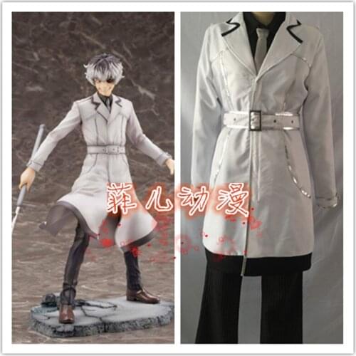 High Quality Full set Anime Tokyo Ghoul 3 Cosplay Costume Sasaki Haise Costume Adult Halloween