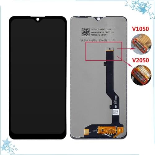 6.49" For ZTE Blade 20 Smart V1050 LCD Display + Touch Screen Digiziter Assembly For ZTE Blade 20 Smart V2050 Phone Replacement