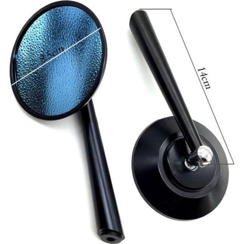 1 Pair Motorcycle Mirrors 10mm 8mm Universal CNC Motorbike aluminum side mirror For Honda BMW Kawasaki Ducati Suzuki Yamaha