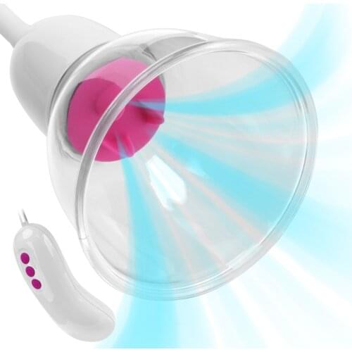 Nipple Sucker Clitoris Stimulator Sex Toys For Women Breast Vagina Pump 5+2 Sucking Licking Modes 2 In 1 Vibrators