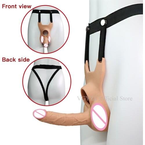 10 Frequency Double Penetration Anal Plug Dildo Butt Plug Vibrator For Men Strap On Penis Vagina Plug Adult Sex Toys For Couples