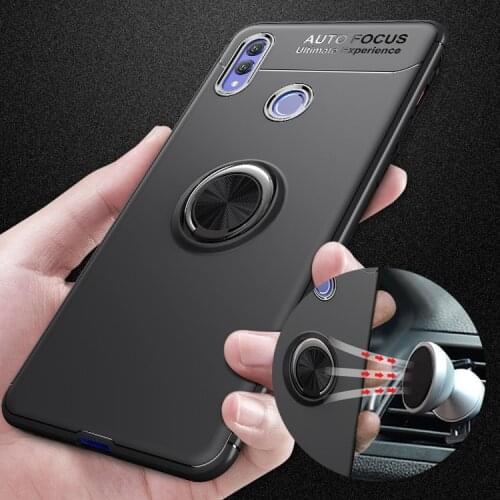 Luxury Shockproof Metal Ring Bumper Case On The For Samsung Galaxy A10 A20 A30 A40 A50 A70 M20 Phone Back Cases Cover Soft Case