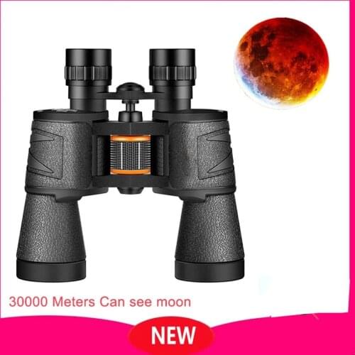 20X50 Powerful Binoculars Professional Telescope High Quality Large Objective HD Waterproof Low Night Vision Moon Watch Camping