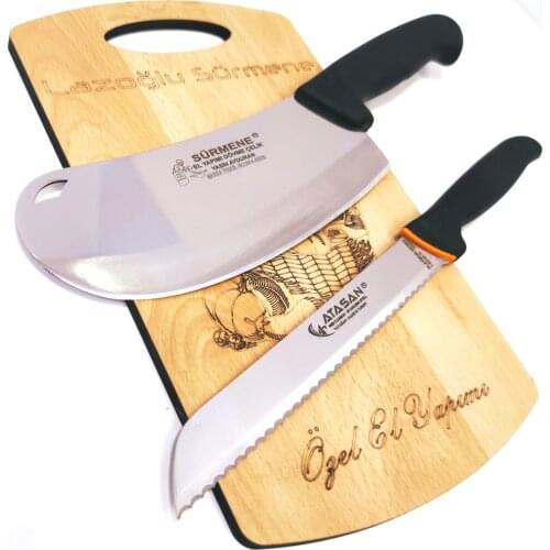 Knife Chef Knife Atasan Row Armor Mincer Chopper Bread Pita Burrito Onion Pizza Cutter Meat Kitchen Knife Set