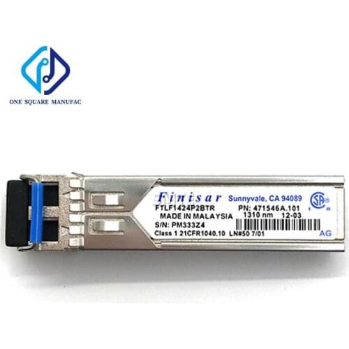 FINISAR FTLF1424P2BTR 1310NM 10KM SM SFP-4G-LX Single-Mode Optical Fiber Transceiver Original