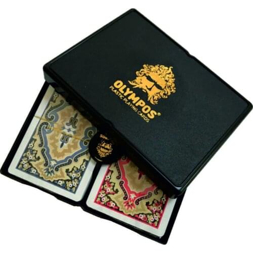Olympos Plastic Playing Paper Playing Card Paper Double Decks
