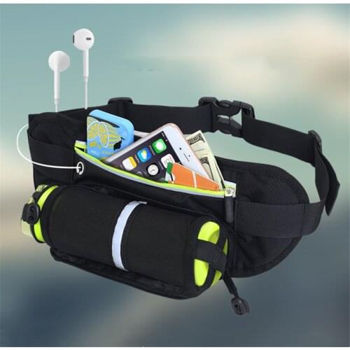 Running Waist Belt Bag Marathon With Water Bottle Phone Sports Trail Running Bag Men Women Fanny Pack No Water Cup