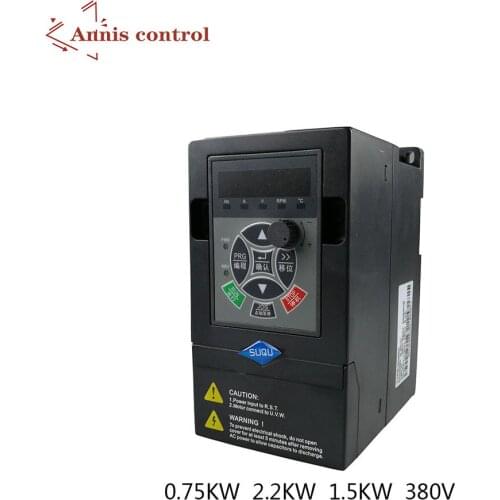 380V single in three out general frequency converter 0.75kw 2.2kw 1.5kw VFD inverter Frequency Converter Variable Frequency