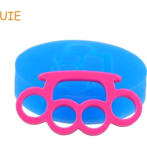 PYL560U 37.8mm Boxing Finger Glove Silicone Mold - for Sugarcraft, Fondant, Resin Polymer Clay, Cabochon Candy, Chocolate Mold