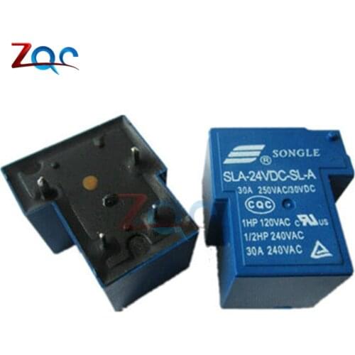 SLA-24VDC-SL-A SLA-24VDC 24V 30A 4Pin T90 Power Relay