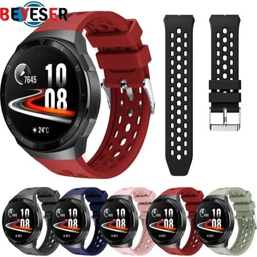 Official Style Soft silicone Band for HUAWEI WATCH GT 2e Strap Correa Wristband for HUAWEI GT2E Special Straps Watchband ремешок