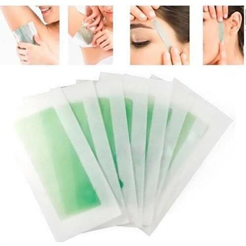 Hair Removal Depilatory Waxing Wax Strip Paper for Leg Body Face Painless