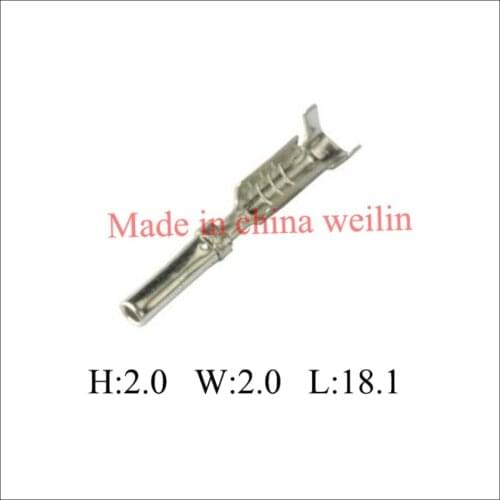 Terminal DJ224C-1.0A male Connector Terminal plug connectors jacket auto Plug socket female Connector Fuse box